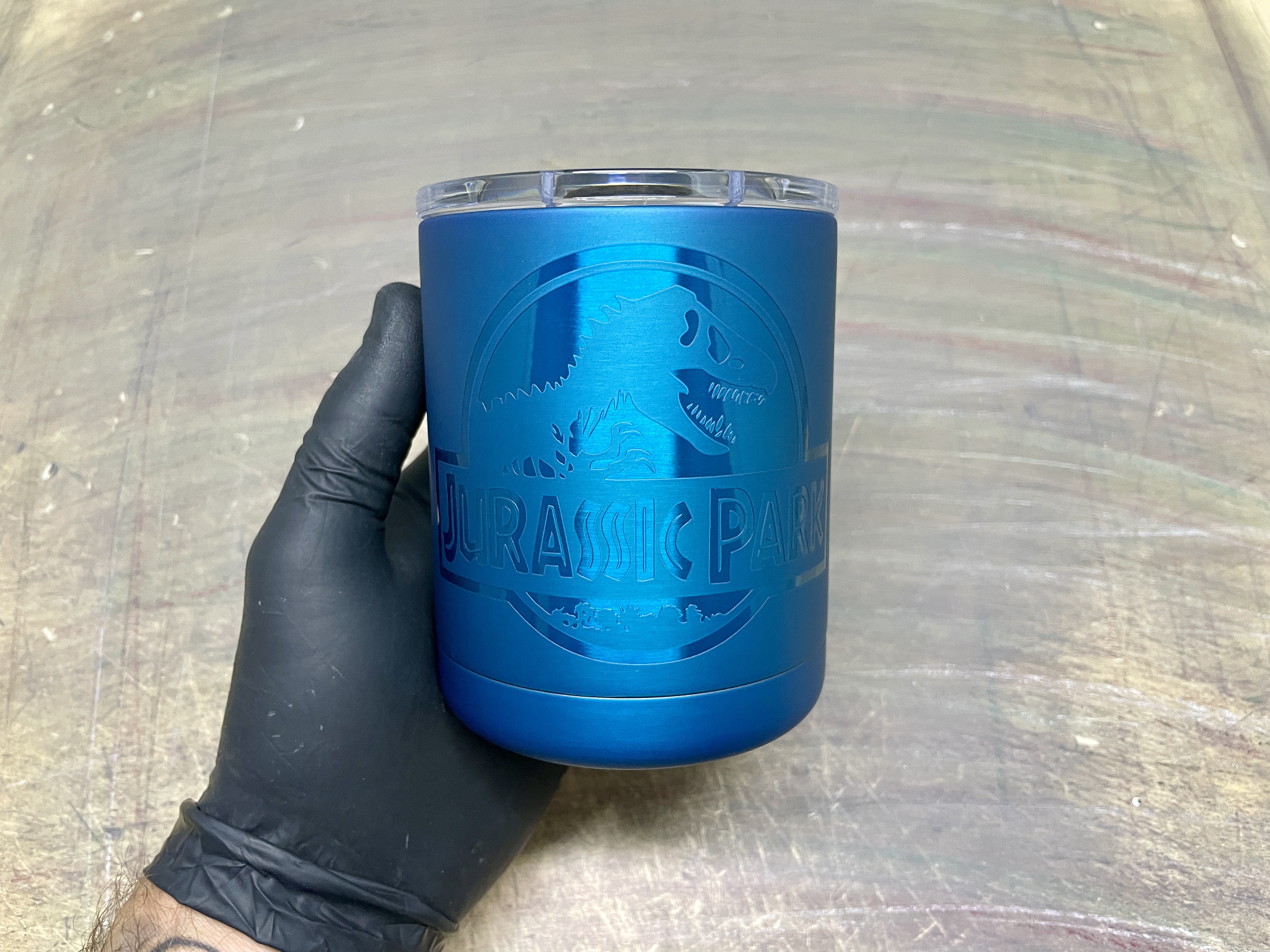 Hawaii Blue Jurassic Park – YETI Lowball